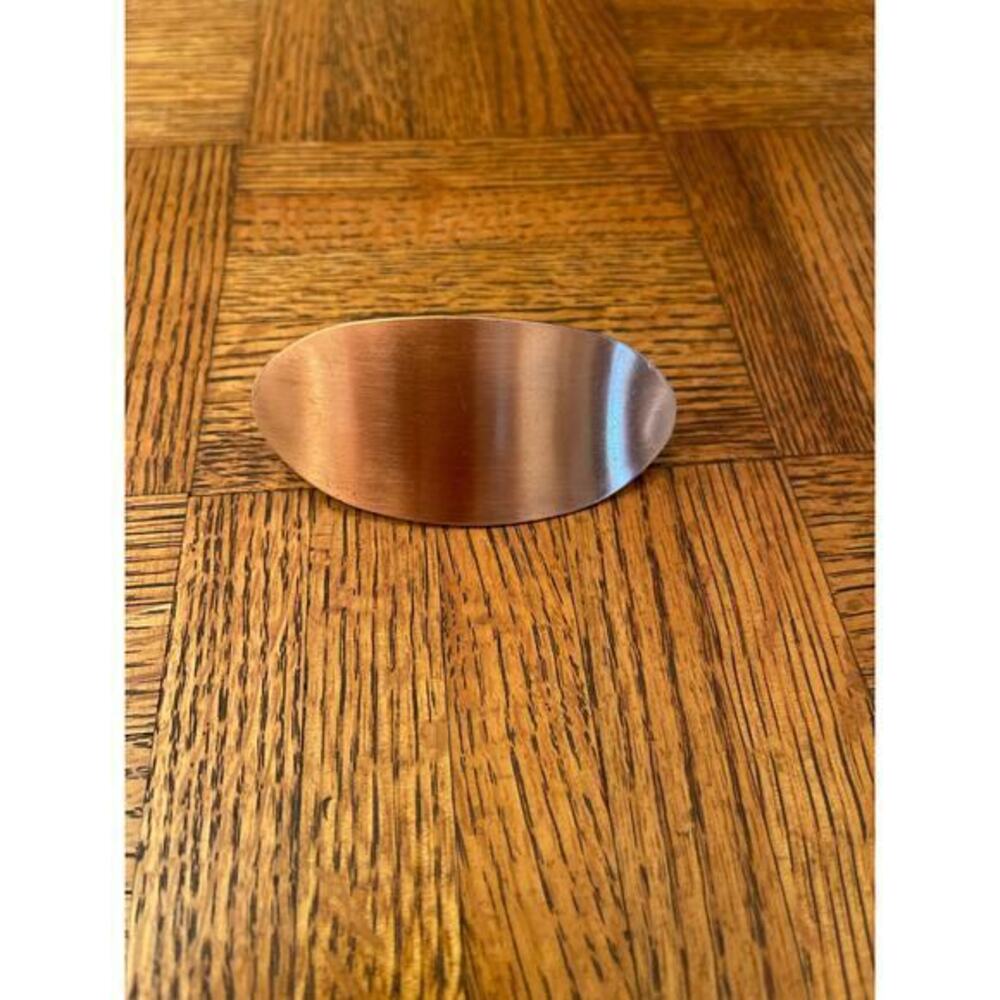 Hair barrette copper color
